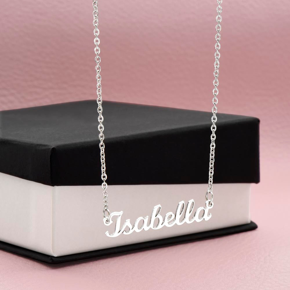 Script-MT Name Necklace