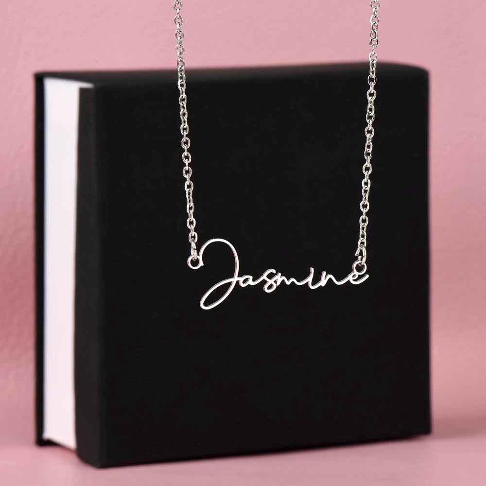 Autography Personalized Name Necklace
