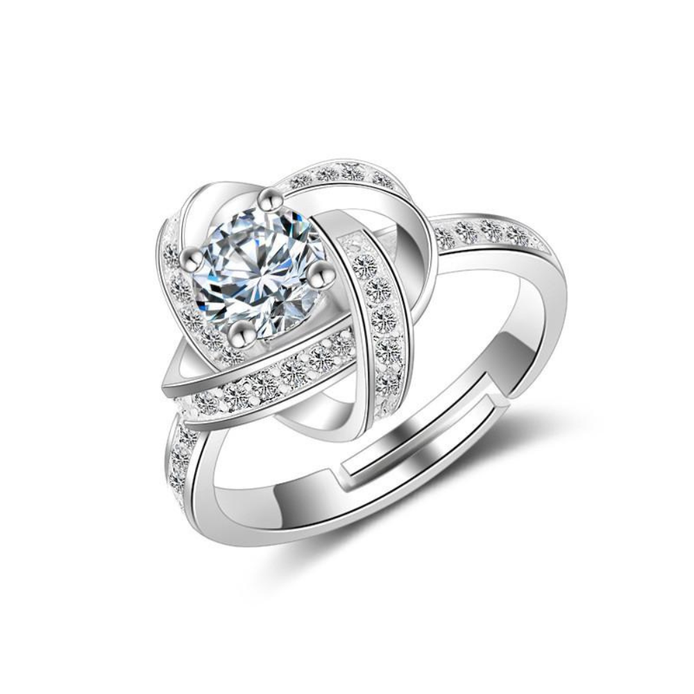 Love Knot Adjustable Ring