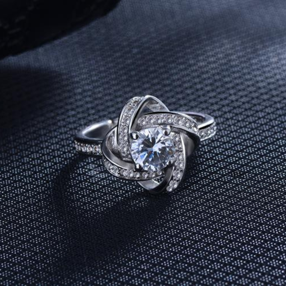 Love Knot Adjustable Ring