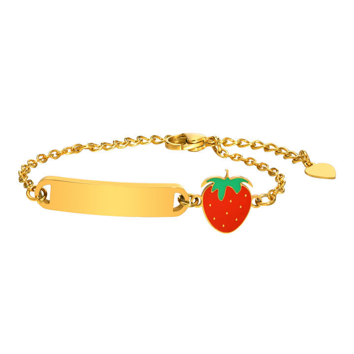 Kids Engraved Name Bracelet