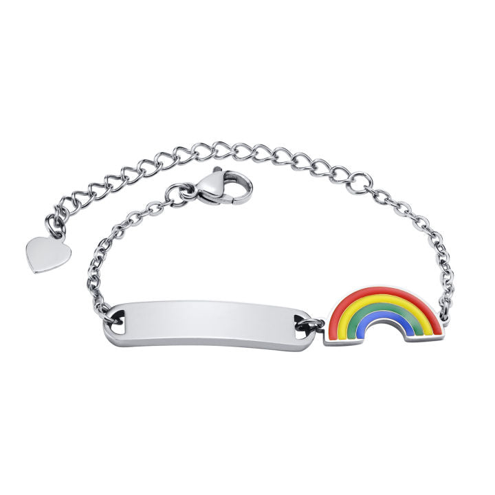 Kids Engraved Name Bracelet