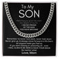 Cuban Link Chain (Son - I am so proud)