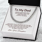 Cuban Link Chain (FOR DAD FROM DAUGHTER-SON)