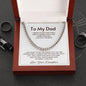 Cuban Link Chain (FOR DAD FROM DAUGHTER-SON)