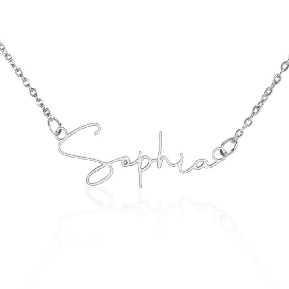 Autography Personalized Name Necklace