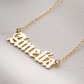 Old London Personalized Name Necklace