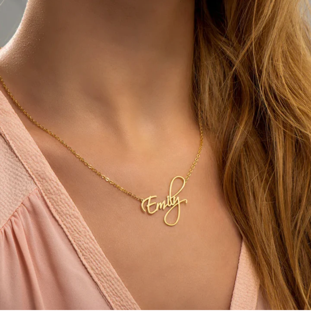 Scriptina Personalized Name Necklace (Best Selling)