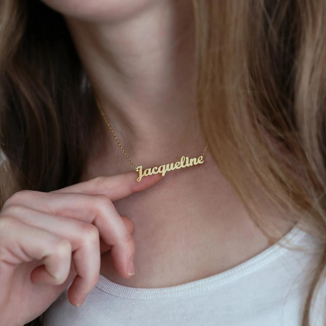 Script MT Personalized Name Necklace ELIA PERSONALIZED