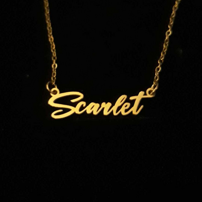 (Daughter of) Name Necklace