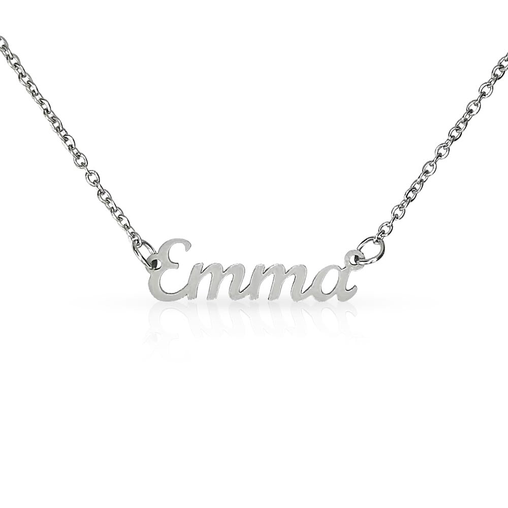 Script-MT Personalized Name Necklace