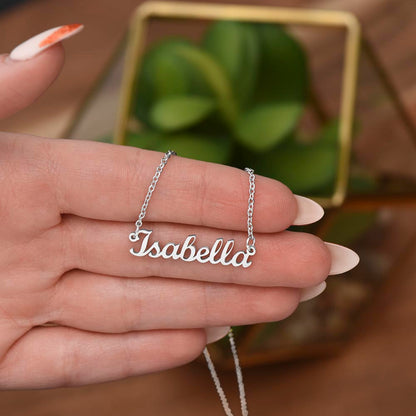 Script-MT Personalized Name Necklace