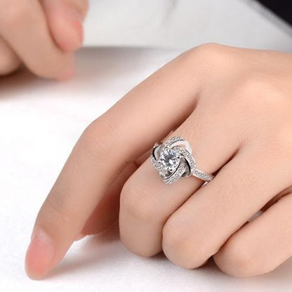 Love Knot Adjustable Ring