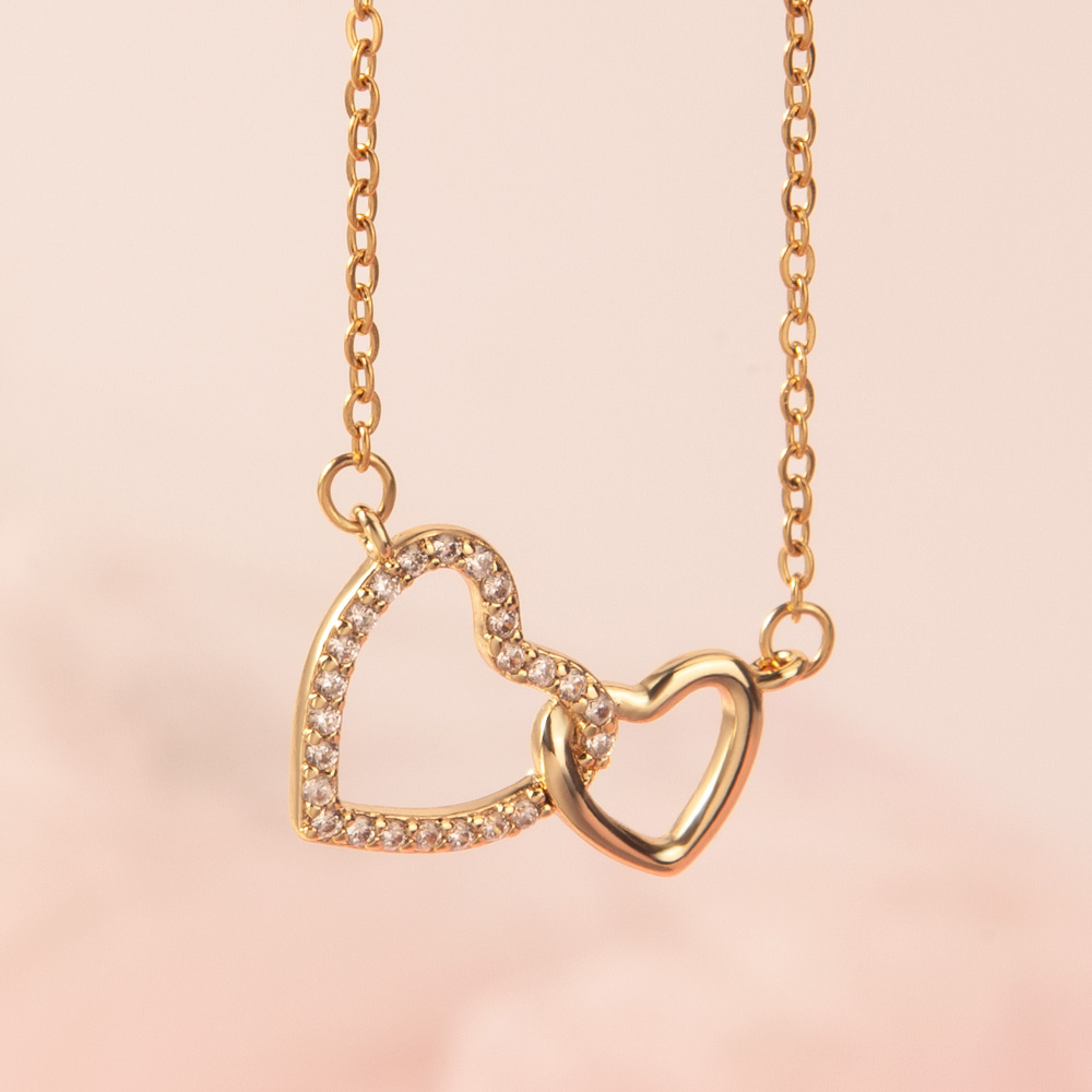 Locked Hearts Necklace (Best Selling)